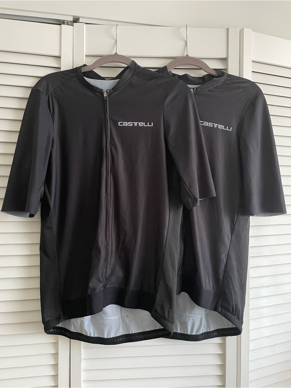 Bundle of 2 - Castelli Men’s Black Short-Sleeve Cycling Jersey